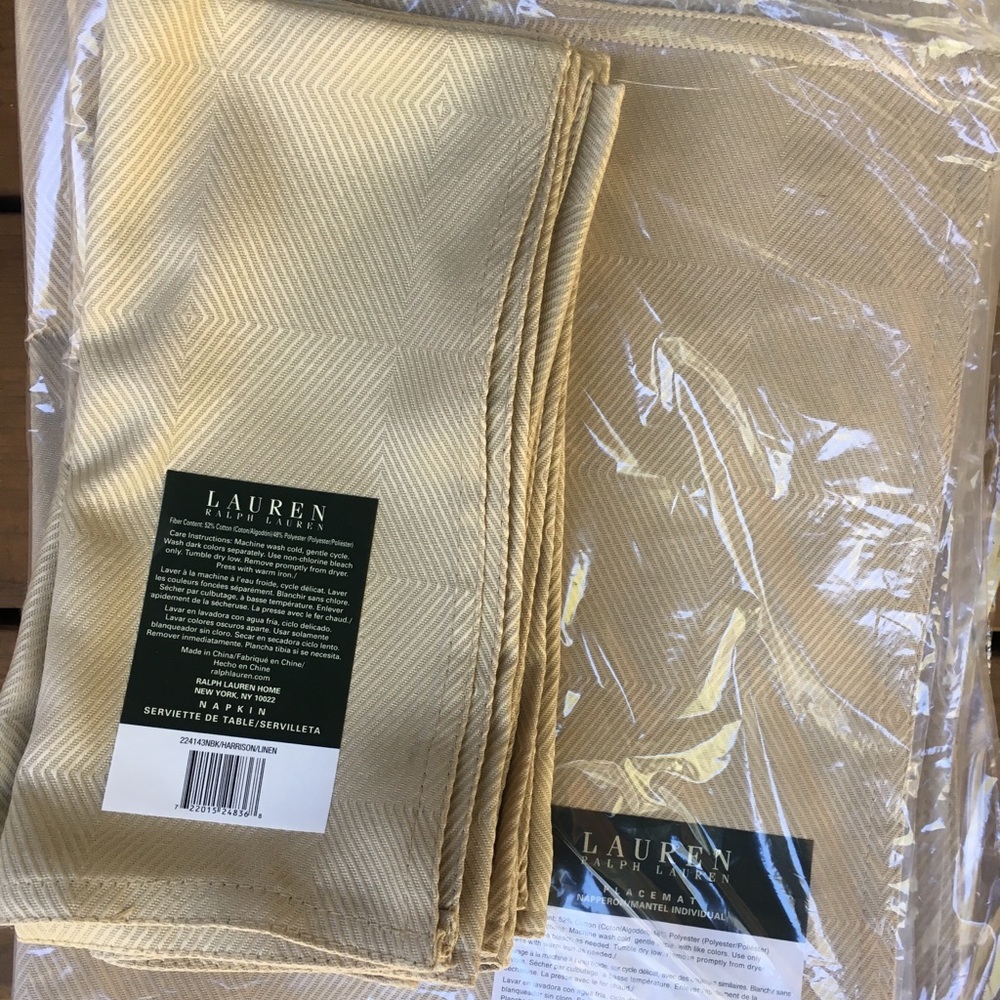 Lauren by Ralph Lauren placemats & napkins